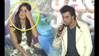 Ranbir Kapoor FUNNY Comments On Katrina Kaif Item Songs At Jagga Jasoos New Song Launch [upl. by Yejus]