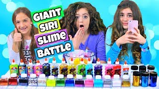 Siri Slime Battle GIANT Slime Challenge [upl. by Esorbma]