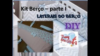 Kit berço parte I  Laterais do berço  DIY [upl. by Kcirredal]