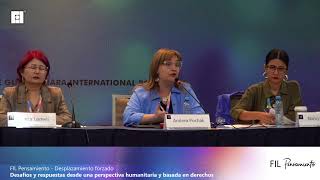 Mesa 1 Segundo foro sobre migración desplazamiento forzado refugio y derechos para personas en [upl. by Ainafetse]