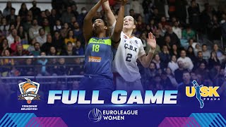 Cukurova Basketbol Mersin v ZVVZ USK Praha  Full Basketball Game  EuroLeague Women 202324 [upl. by Tobie929]