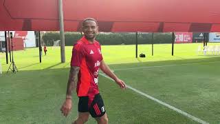 Alexander Callens realizó su primer entrenamiento con Selección Peruana [upl. by Haidabej]