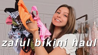 Zaful TRY ON Bikini Haul 2020  affordable amp cute swimsuit review [upl. by Platas59]