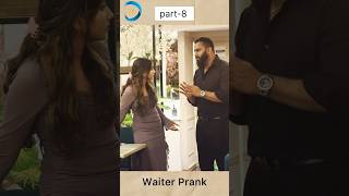 Top waiter prank  part8 funny funnyshorts comedy prank shortvideo trending [upl. by Patrick662]