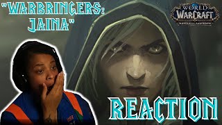 THE SINGING quotWARBRINGERS JAINAquot REACTION  World of Warcraft BFA [upl. by Chancelor37]