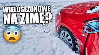 kupiłem opony wielosezonowe na zimę test [upl. by Enilegna86]