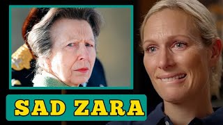 SADLY🛑 Zara Tindall heart broken after Princess Reveals shes totally disappointed at her behaviour [upl. by Siravat]