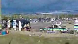 Banger Racing at Standlake Arena 28806 Best bits [upl. by Asilam]