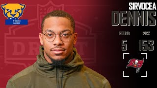 2023 NFL DRAFT SirVocea Dennis  Tampa Bay Buccanners [upl. by Deva]