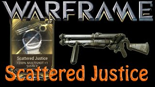 Warframe  Scattered Justice Augment Hek mod [upl. by Mannes131]