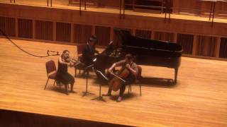 Bright Sheng Four Movements for Piano Trio I [upl. by Octavius]