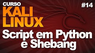 Curso Kali Linux  Python e Shebang [upl. by Draneb407]