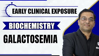 Galactosemia Biochemistry  1st Year MBBS  Early Clinical Exposure  Dr Rajesh [upl. by Arraes]