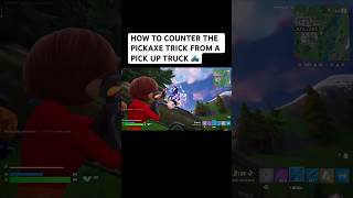 HOW TO COUNTER THE PICKAXE TRICK WHEN IN A CAR [upl. by Oringa]