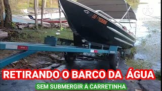 Carretinha basculante pra barco [upl. by Schnapp]