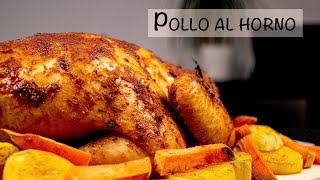 Cómo hacer pollo al horno 🍗🐔 Receta boliviana 34 🇧🇴Brathähnchen aus dem Ofen [upl. by Ifill]