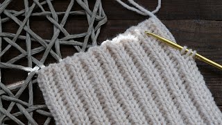 Crochet Ribbing 2x2 Stitch 😱 IT IS POSSIBLE [upl. by Enihpled]