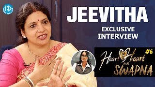 Jeevitha Rajasekhar Exclusive Interview  Heart To Heart With Swapna 6  268 [upl. by Bilski412]