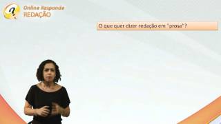 Redação para concursos públicos  Redação em quotProsaquot [upl. by Stacey669]