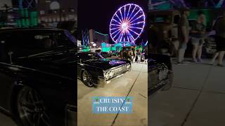 Slammed to the Ground 64 Lincoln Continental 🏝 Cruisin the Coast 2024 ford classiccars carshow [upl. by Leyes839]