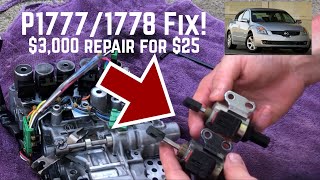 2008 Nissan Altima 25 Step Motor Replacement Weak Acceleration [upl. by Olathe]