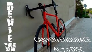 Canyon Endurace Al 70 Disc REVIEW [upl. by Day]