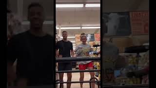 Iconic vid calebgreen andreaposner dance tiktok shorts viraldance duet shopping trending [upl. by Livy]