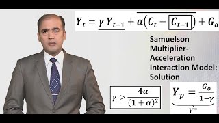 Samuelson Multiplier Acceleration Interaction Model The Solution [upl. by Enorej]