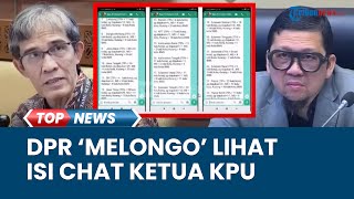 BLAKBLAKAN Isi Chat Ketua KPU Berisi Dugaan Kecurangan Pemilu 2024 Dibuka Koalisi Sipil di DPR [upl. by Atiken396]