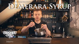 DEMERARA SUGAR SYRUP  Cocktail Making At Home S01E12 [upl. by Nahtaoj176]