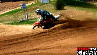 CRASH Southwick Berm Flip MXPTV [upl. by Nniuq293]