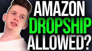 Is Dropshipping On Amazon Allowed  Is Drop Shipping On Amazon Against TOS Legal [upl. by Naujet]