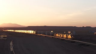 Dalies NM to Winslow AZ  Gallup Sub in 4k  April 2024  3 Meets oil grain manfiests [upl. by Yditsahc]