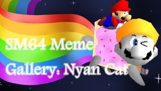 SM64 Meme Gallery Nyan Cat [upl. by Helve]