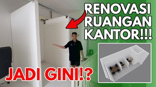 RENOVASI RUANGAN KANTOR [upl. by Gomer905]