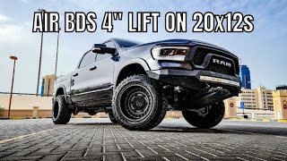 BDS Air Suspension lift kit for the 2019 Ram 1500 Rebel part 1 [upl. by Eynaffit]