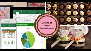 Planilha de Gestão de Confeitaria [upl. by Aenotna]