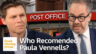 Former Post Office Minister Paul Scully On Calls To Remove Paula Vennells CBE Good Morning Britain [upl. by Ocihc335]