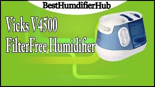 Vicks V4500 FilterFree Humidifier Review [upl. by Ataynek]