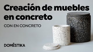 Creación de muebles en concreto – Curso online de En Concreto [upl. by Torry]