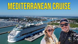 Our FIRST Mediterranean Cruise on Royal Caribbeans Explorer of the Seas 2024  Cruise Vlog [upl. by Zanlog264]