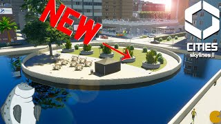 NEW FREE STUFF in CITIES SKYLINES 2 is perfect for CITY EXTENSION [upl. by Lanevuj]