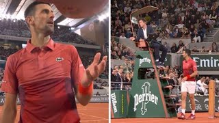 Novak Djokovic explains French Open altercation and makes heckling argument [upl. by Nnaaras]