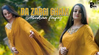 Muskan Fayaz Pashto New Tappy Song 2024  Da Zargi Gham  Official Music Video  Pashto Studio [upl. by Einapets]