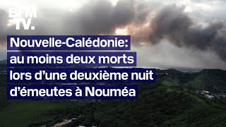 NouvelleCalédonie au moins deux morts lors d’une deuxième nuit d’émeutes à Nouméa [upl. by Nytsyrk949]