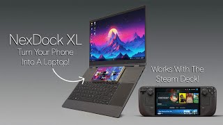 NexDock XL First Look Turn Your Phone Into A Powerful Laptop [upl. by Larrad]