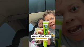 Wasabi BOBA PRANK 🤣🤣🤣 [upl. by Lebiralc]