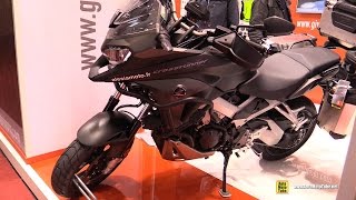 2016 Honda Crossrunner 800 with GIVI Accessoires  Walkaround  2015 Salon de la Moto Paris [upl. by Stone]