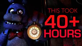 I Beat FNAF 1 But Every Night Takes 6 Hours [upl. by Armstrong]