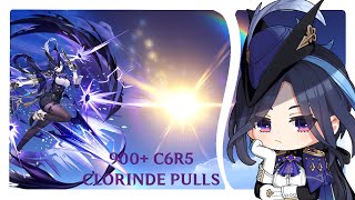 C6R5 CLORINDE 900 PULLS  Genshin Impact [upl. by Juna]